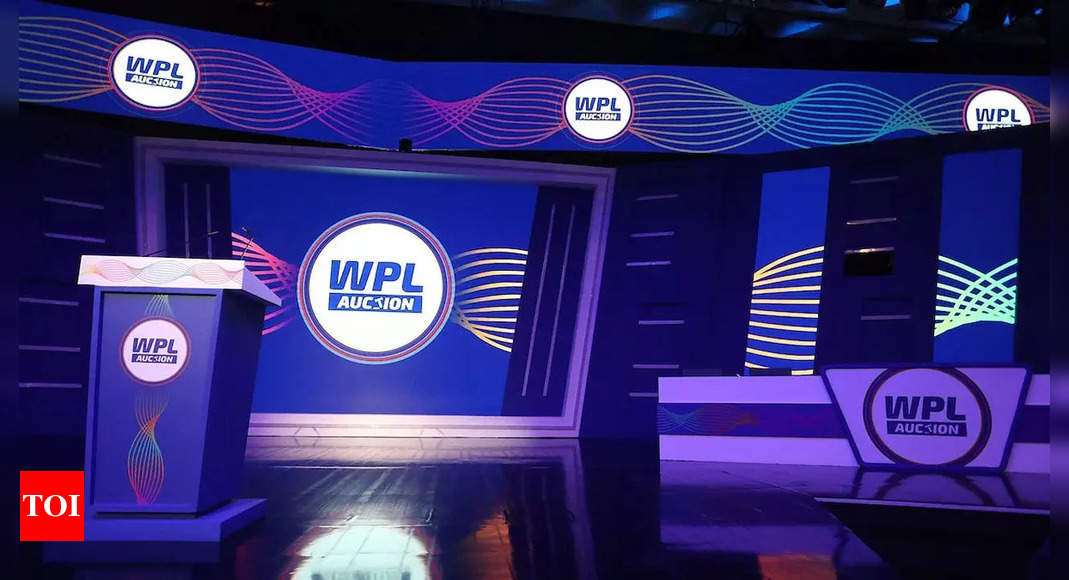 WPL 2025 auction date, schedule and all you need to know | Cricket News – Times of India