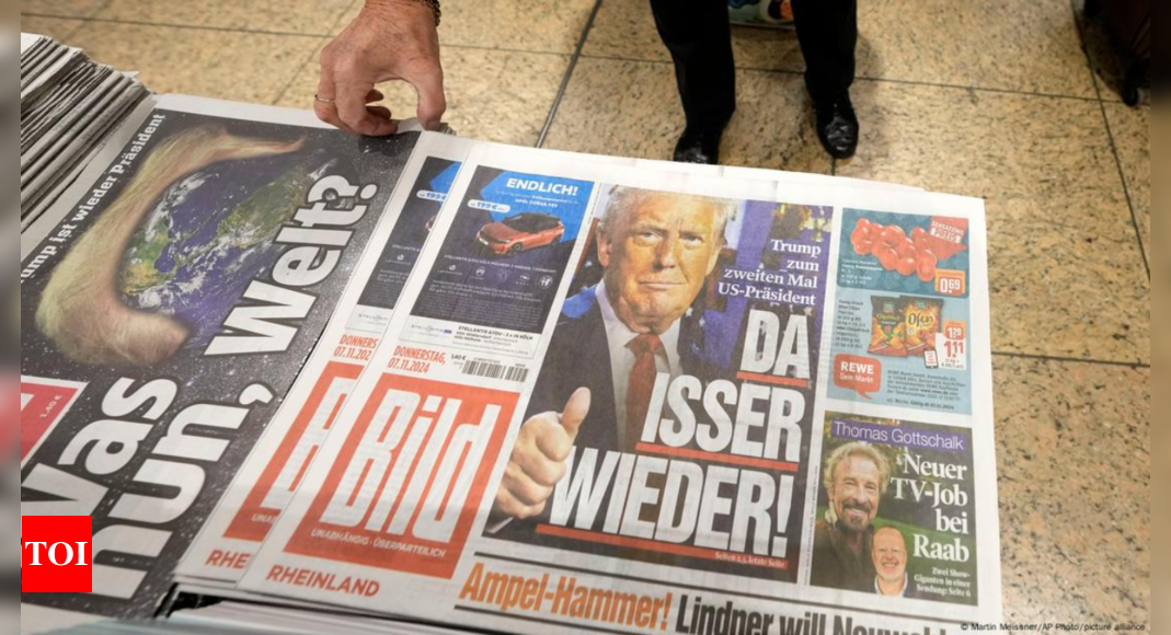 ‘The nightmare’: Germany’s media react to Trump’s victory – Times of India