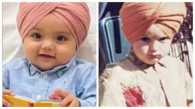 Sidhu Moose Wala's baby brother's pic melts hearts; striking resemblance leaves fans convinced rapper is 'reborn'