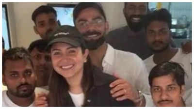 Anushka Sharma and Virat Kohli binge on dosas as they enjoy a quiet breakfast date in the city - Pic