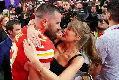 Danger! Taking direct aim at rising game show host Travis Kelce raised some eyebrows