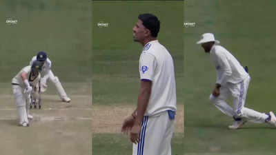 Watch: India A players shocked after umpire turns down appeal for edge against Australia A batter