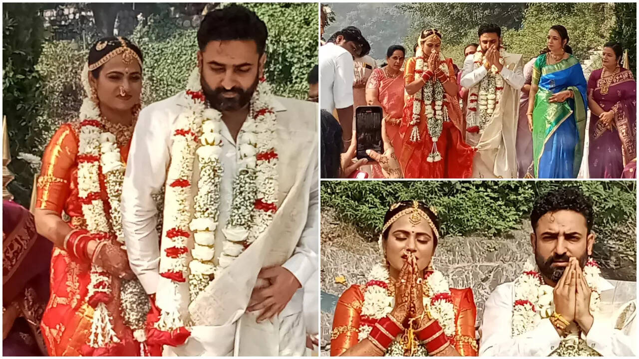 Ramya Pandian gets married to Lovel Dhawan in Rishikesh | Tamil Movie News  - Times of India