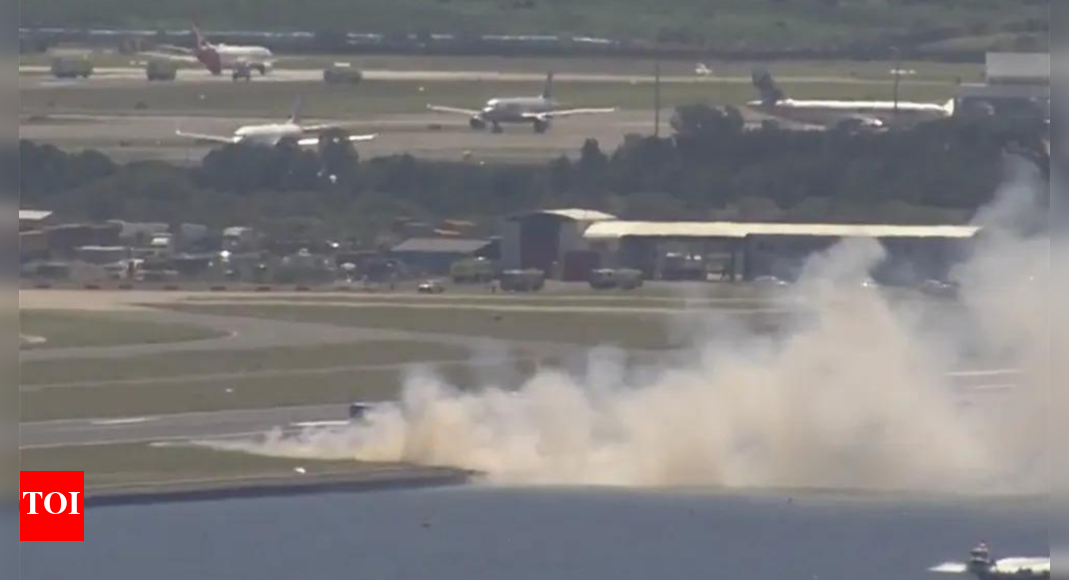 Watch: Engine failure forces Qantas flight back to Sydney, causes ...
