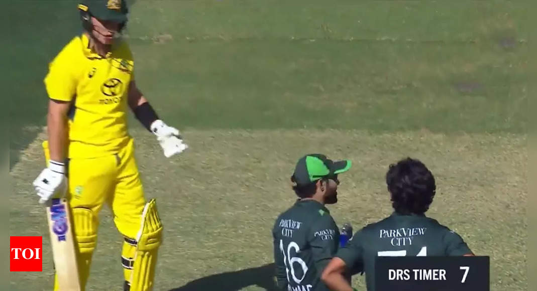 Hilarious banter! ‘Ought to I take the evaluate?’ Mohammad Rizwan consults Adam Zampa – Watch | Cricket Information – Occasions of India