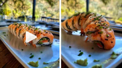 Watch: Bizarre video of 'crawling sushi' goes viral, leaving viewers uneasy |