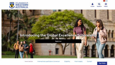 University of Western Australia Launches 2025 Global Excellence Scholarships for International Students; Check details and direct link here