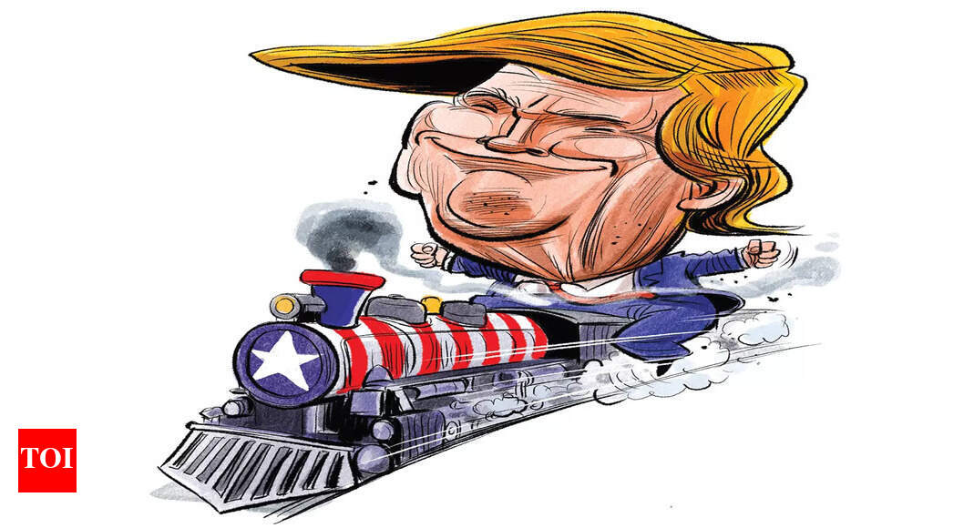 Trump’s toy train for yanks - Times of India