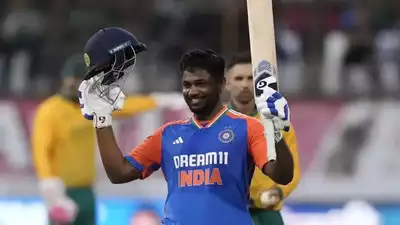 Sanju Samson slams ton against South Africa in 1st T20I, becomes first Indian to...