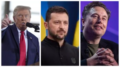 Donald Trump hands phone to Elon Musk during call with Zelensky: reports