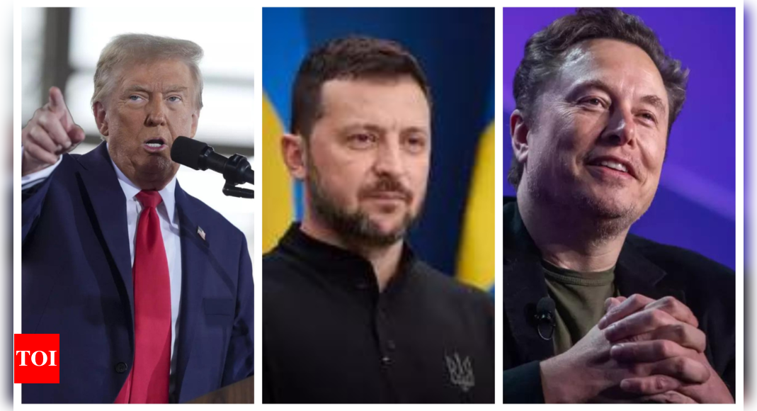 Trump Musk Zelensky: Donald Trump handed phone to Elon Musk during call with Zelensky: Reports