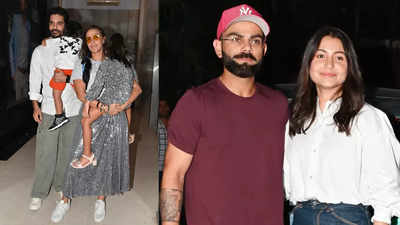 Anushka Sharma, Virat Kohli, Soha Ali Khan, Kunal Kemmu, Natasa Stankovic and others attend Neha Dhupia-Angad Bedi’s daughter Mehr’s birthday bash