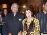 Sabira Merchant with husband