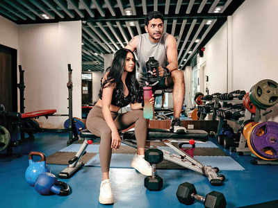 #Fitnessgoals: Hit the gym with Sreeja and Arjun