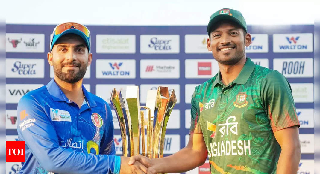 Bangladesh 117/2 in 24.0 Overs | Live Cricket Score: Afghanistan vs Bangladesh, 2nd ODI  – The Times of India