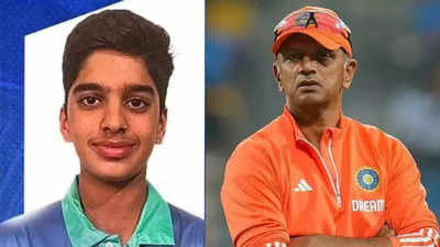 Rahul Dravid's son Anvay Dravid named in Karnataka probables for Vijay Merchant Trophy