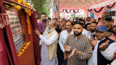 Anil Vij says development works in his area approved before elections were halted by ‘evil souls’