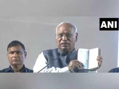 'Sahab, ismein sab kuch likha hai': Kharge slams Modi’s 'empty Constitution' remarks, urges Congress to send PM a copy