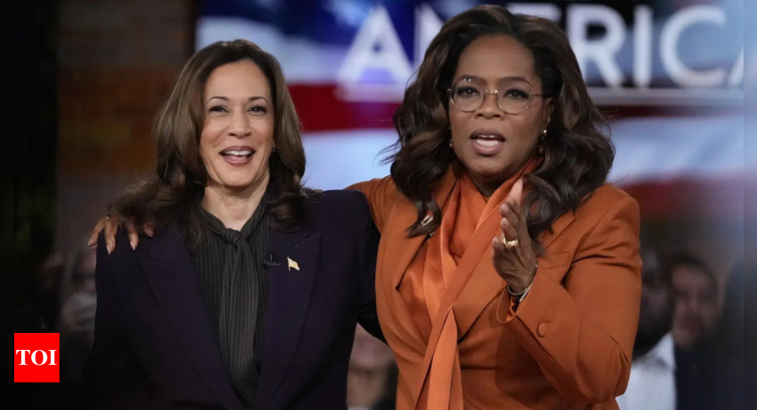 Oprah Winfrey reportedly charged  million for hosting Harris’ interview and campaign event – Times of India