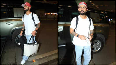 'Bhai idhar mat ghumao yaar': Virat Kohli requests paparazzi to respect family privacy as Anushka Sharma arrives with Vamika and Akaay at Mumbai airport