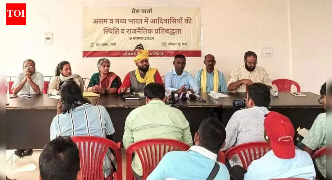 Tribal Leaders Demand Abua Raj: A Call to Action Against BJP Rule in ...