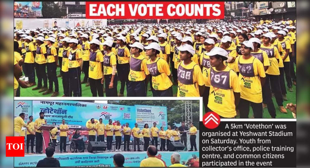 Nagpur's Votethon Striving for 75 Voter Turnout in Assembly Elections