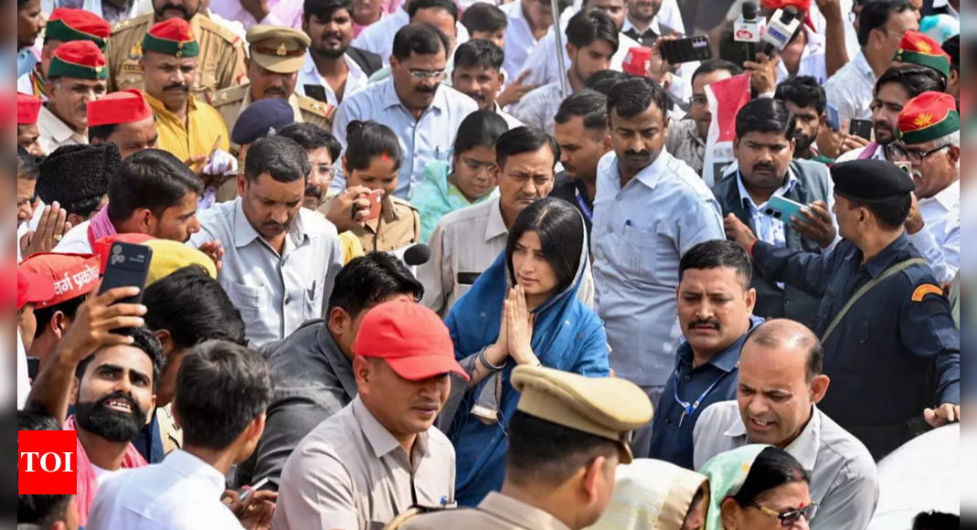 Dimple Yadav opposes Kumbh shop rider, draws ire of seers