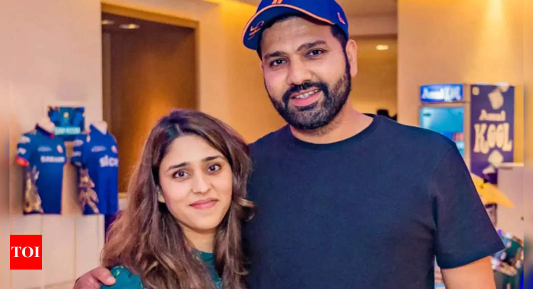 Ritika Sajdeh reacts to Aaron Finch’s comment defending Rohit Sharma for taking leave due to ‘personal reasons’ | Cricket News – Times of India