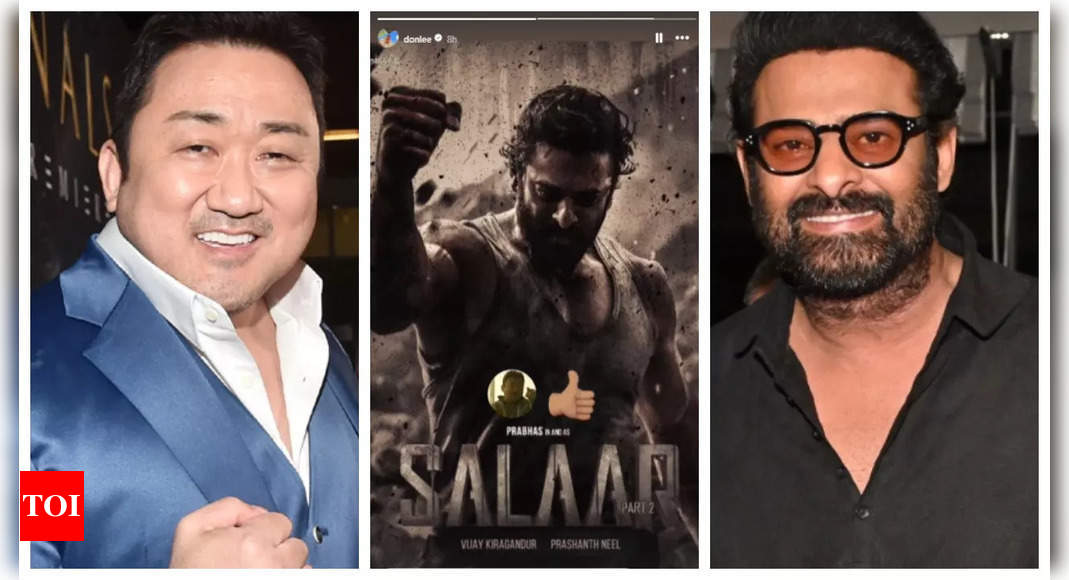 Did Marvel star Don Lee just CONFIRM role in Prabhas’ next? Fans speculate between ‘Spirit’ and ‘Salaar: Part 2’ | – Times of India