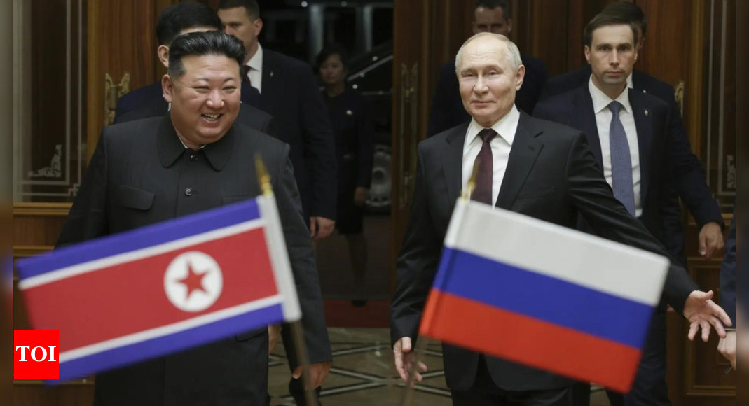 Putin signs treaty with North Korea, strengthening military ties amid Ukraine conflict – Times of India