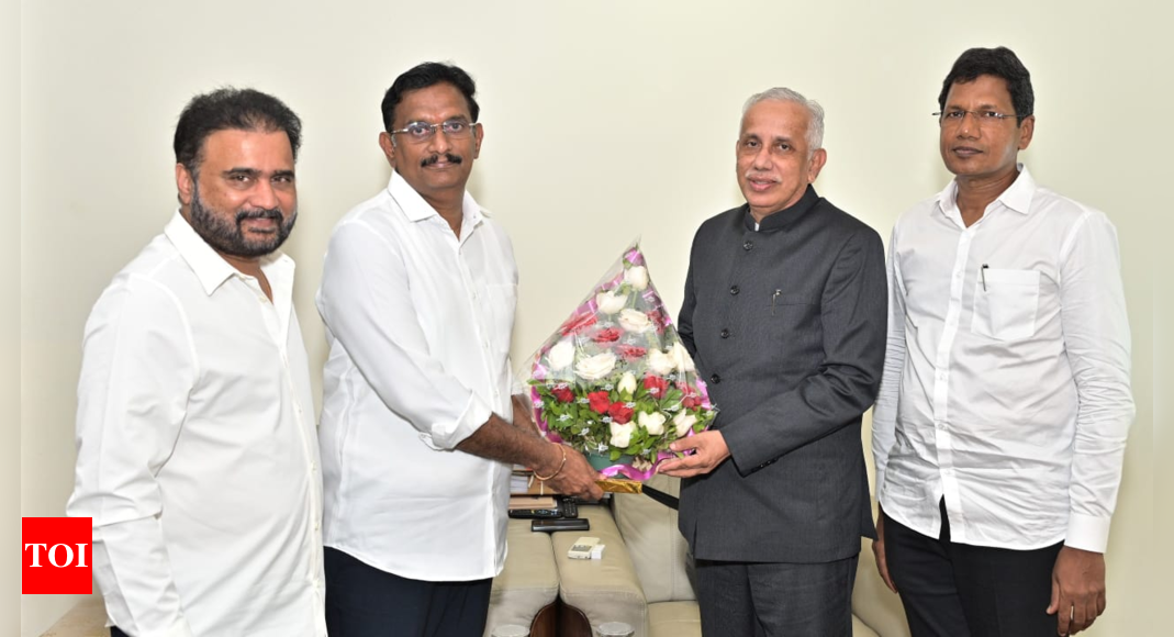 ACA president Keshineni Shivnath seeks governor’s support for cricket development in AP | Vijayawada News – Times of India