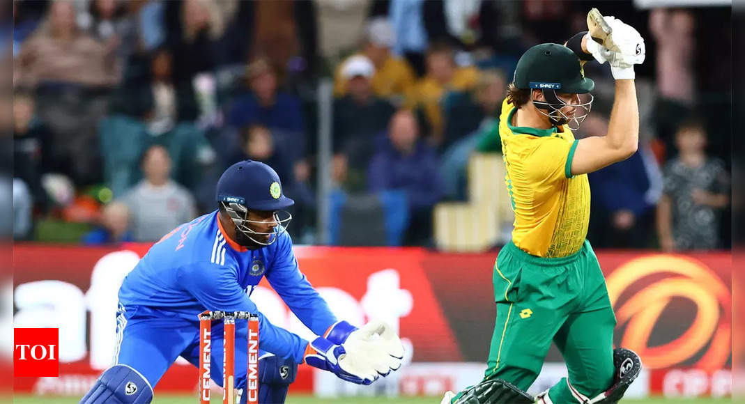 India vs South Africa highlights, 2nd T20I: Tristan Stubbs shines as South Africa beat India by 3 wickets  - The Times of India