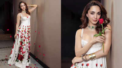 Kiara Advani’s styling choice of Rohit Bal gown at Game Changer events draws criticism