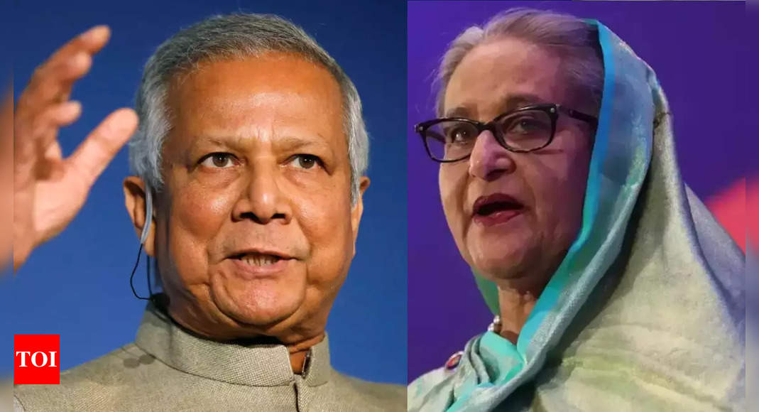 Bangladesh to seek Interpol alert for Hasina; ‘genocide’ plaint against Yunus at ICC