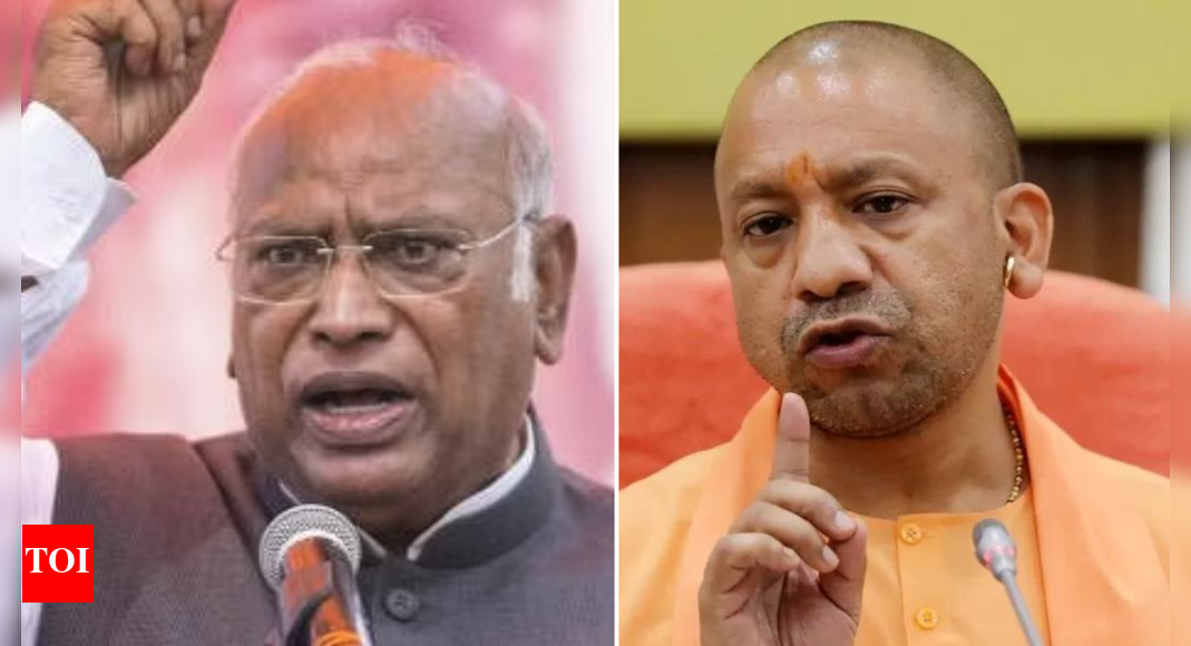 ‘Derogatory, unfortunate’: BJP hits back at Kharge over ‘gerua’ clothes remark against UP CM Yogi Adityanath | India News