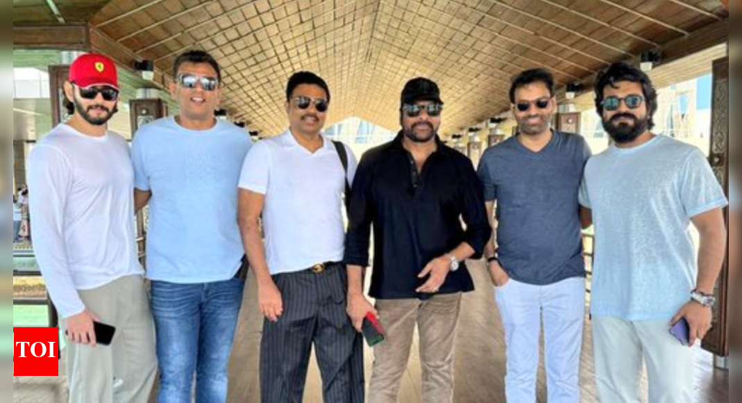 Pics: Ram Charan, Mahesh Babu, and Chiranjeevi enjoy Maldives holiday |
