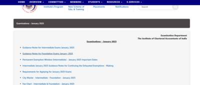 Registrations for the ICAI CA Foundation and Inter begin in January 2025: direct link to register and important dates here