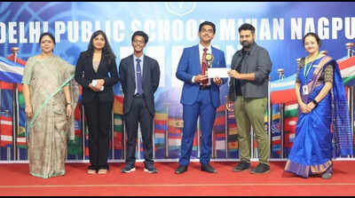 Valedictory ceremony of MUN held with great fanfare at DPS-Mihan