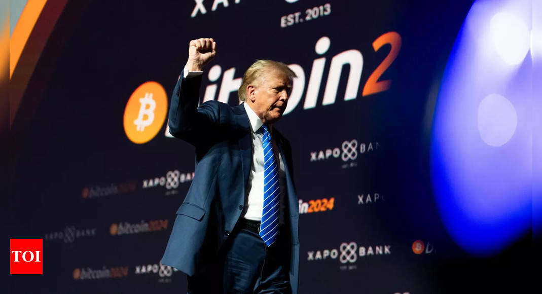 Bitcoin surges past $84,000, up $16,000 after Trump win – Times of India