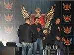 Sanju, Raj at 'Super Fight League' launch