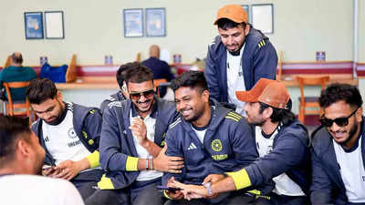 Watch: How Indian cricketers celebrated Sanju Samson's birthday while travelling from Gqeberha to Centurion