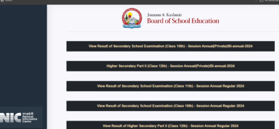 JKBOSE 10th Result 2024: JKBOSE Publish Private and Half Yearly Exam Results, Direct Link to Check Here