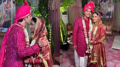 Himansh Kohli ties the knot with Vini Kohli in a private ceremony - See pics inside