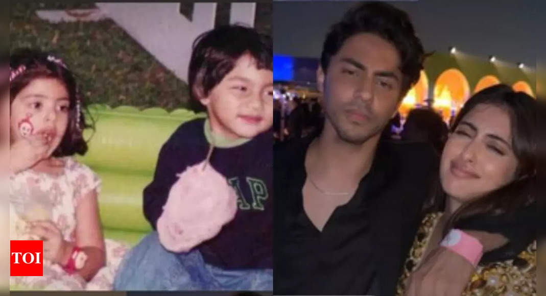 Suhana Khan and Navya Nanda celebrate Aryan Khan’s 27th birthday with heartwarming childhood snaps - Times of India