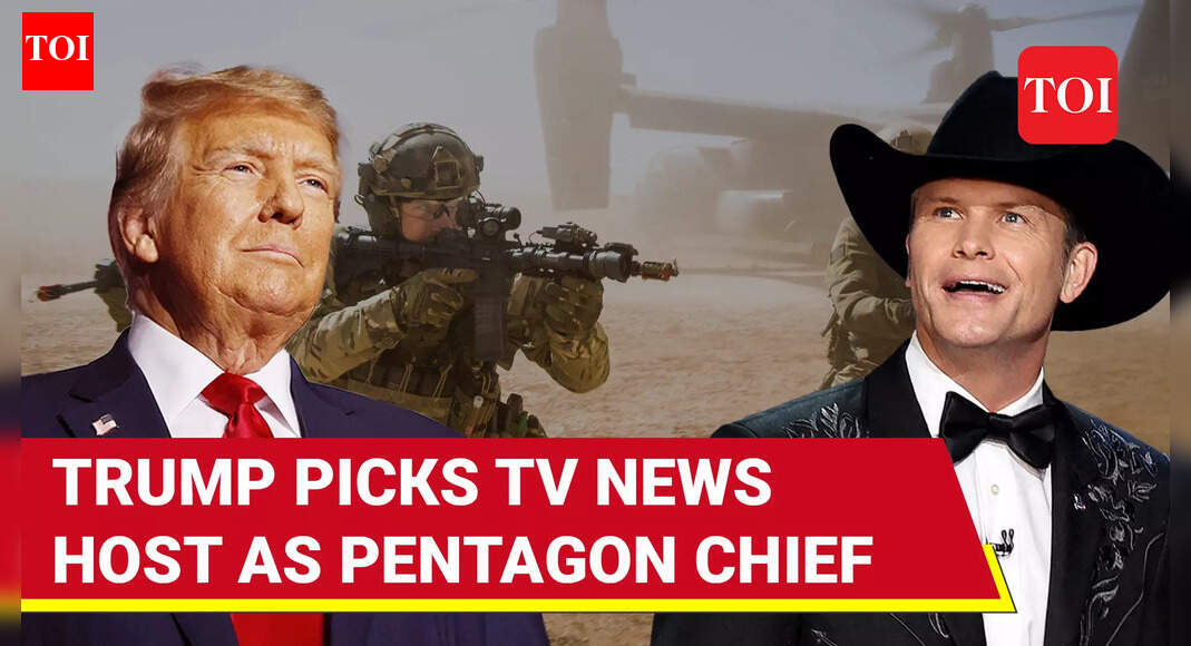 Trump's Big Surprise: Appoints Fox News Anchor Pete Hegseth As U.S ...