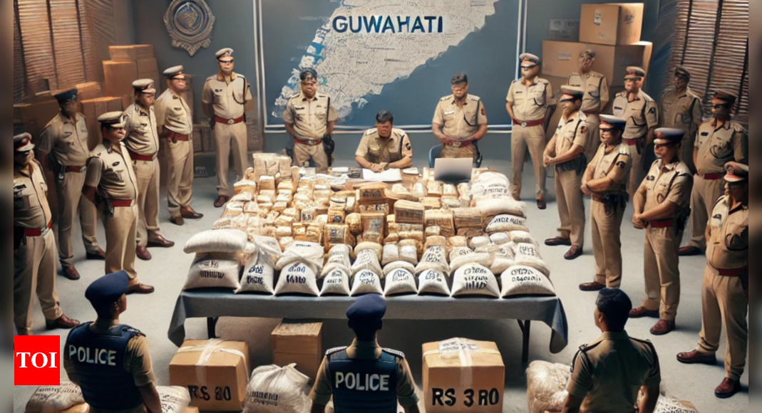 Drugs worth over Rs 3 crore seized in Guwahati, 4 held