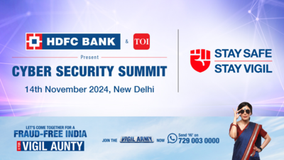 Cyber Security Summit: Times of India and HDFC Bank join forces to educate India about internet safety