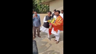 BJP's Raosaheb Danve’s kick video kicks up a furore; aide calls it a joke