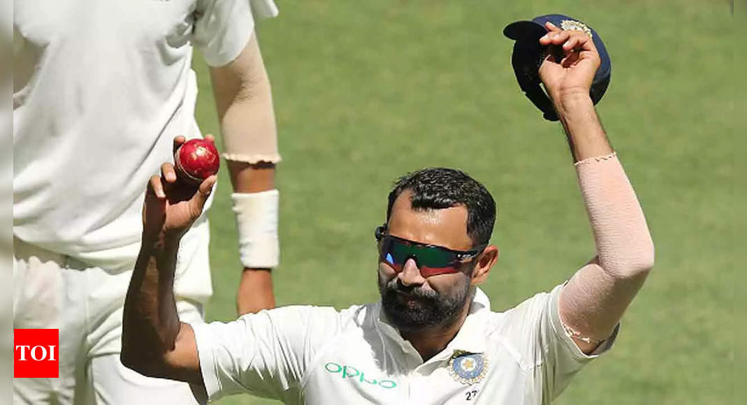 When Mohammed Shami rocked Australia to register his career-best bowling figures in Perth | Cricket News – Times of India