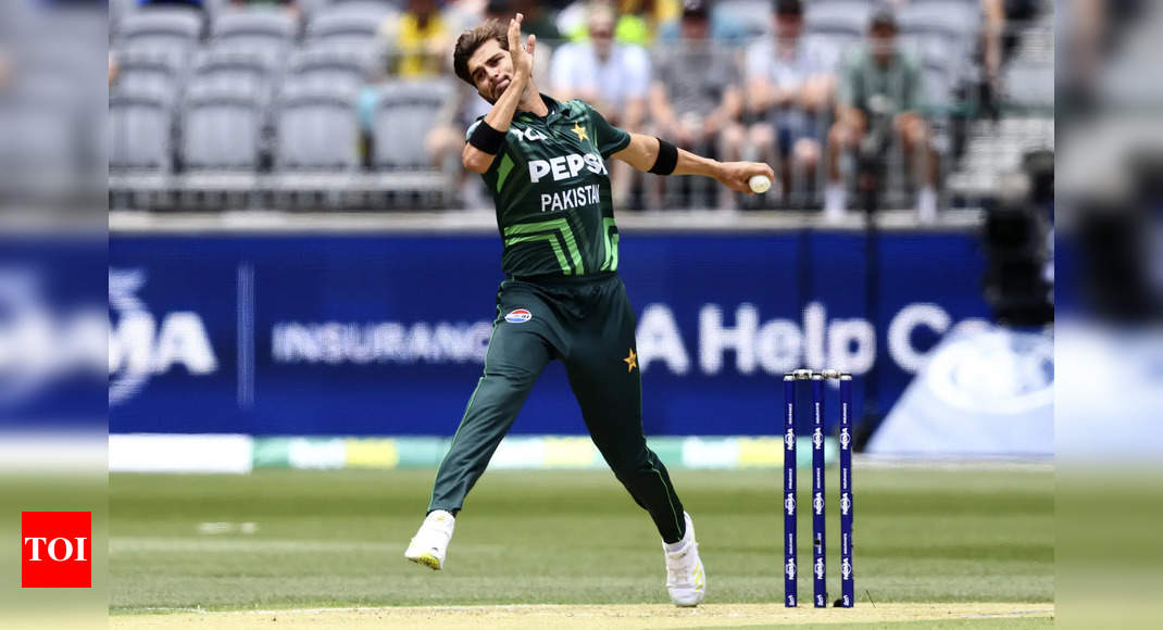 ICC Men’s ODI Bowler Rankings: Pakistan’s Shaheen Afridi jumps three places to top spot | Cricket News – Times of India